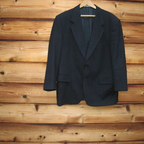 Louis Feraud Mens Soft 100% Wool 2 Button Blazer Sports Coat 44 S - Picture 2 of 9